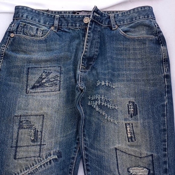 Mens Bklyn Xpress Jeans y2k grunge - Picture 2 of 6